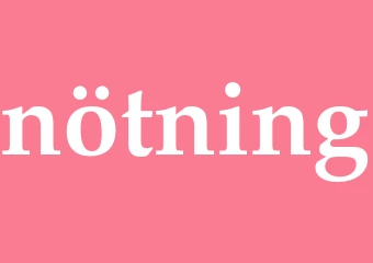 Synonym nötning