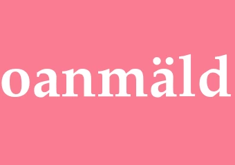 Synonym oanmäld