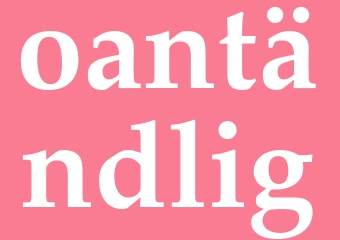 Synonym oantändlig