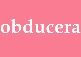 Synonym obducera
