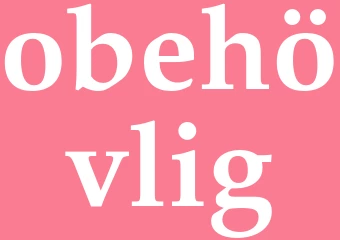 Synonym obehövlig