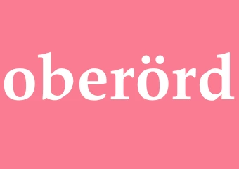 Synonym oberörd