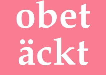 Synonym obetäckt