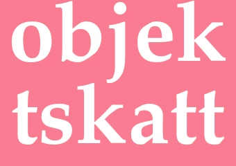 Synonym objektskatt
