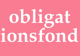 Synonym obligationsfond