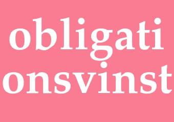 Synonym obligationsvinst