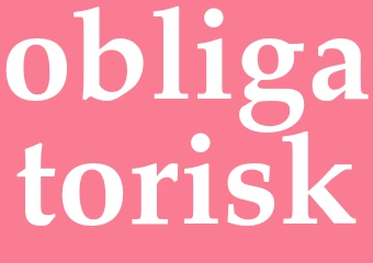 Synonym obligatorisk