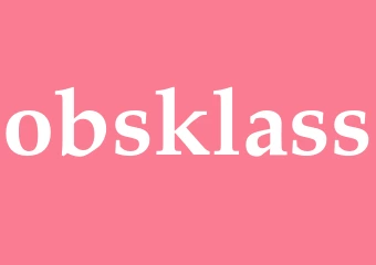 Synonym obsklass
