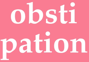 Synonym obstipation
