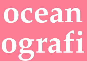 Synonym oceanografi