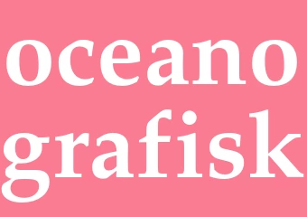 Synonym oceanografisk