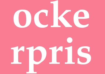 Synonym ockerpris