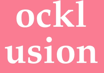 Synonym ocklusion
