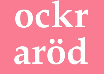 Synonym ockraröd