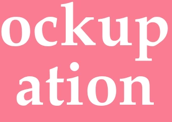 Synonym ockupation