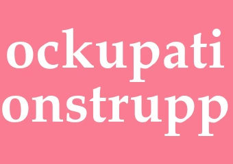 Synonym ockupationstrupp