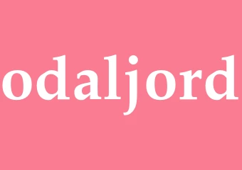Synonym odaljord