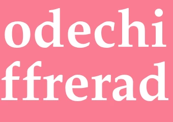 Synonym odechiffrerad