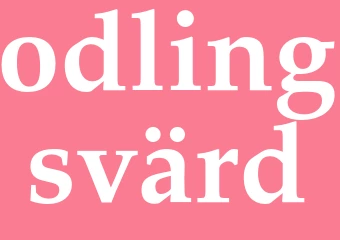 Synonym odlingsvärd