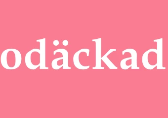 Synonym odäckad