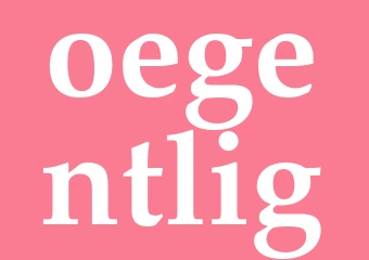 Synonym oegentlig