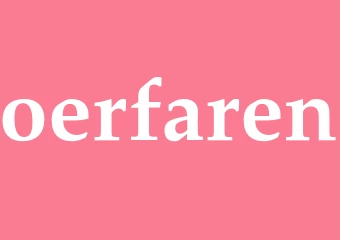 Synonym oerfaren