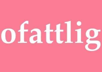 Synonym ofattlig