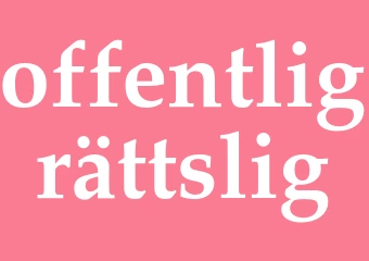 Synonym offentligrättslig