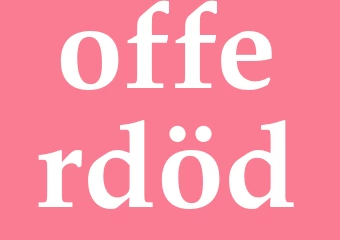 Synonym offerdöd
