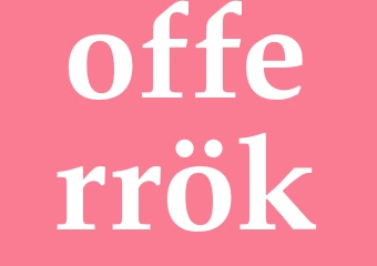 Synonym offerrök
