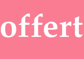 Synonym offert