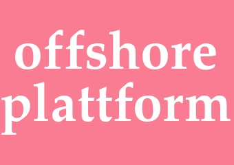 Synonym offshoreplattform