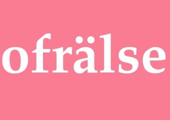Synonym ofrälse