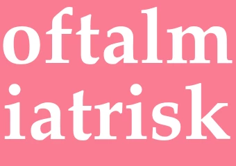 Synonym oftalmiatrisk