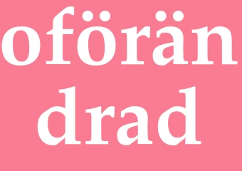 Synonym oförändrad