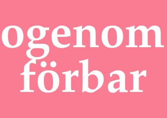 Synonym ogenomförbar