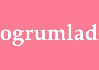Synonym ogrumlad