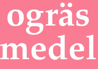 Synonym ogräsmedel