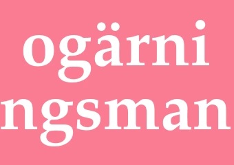 Synonym ogärningsman