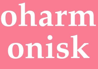 Synonym oharmonisk