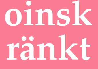 Synonym oinskränkt