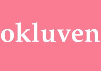 Synonym okluven