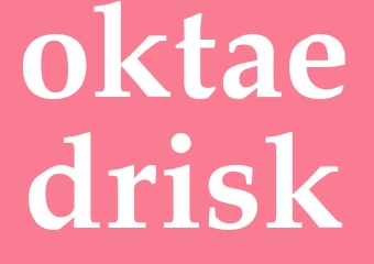 Synonym oktaedrisk