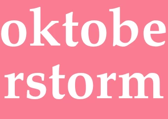 Synonym oktoberstorm