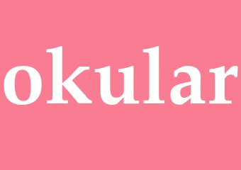 Synonym okular