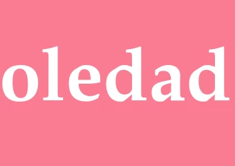 Synonym oledad