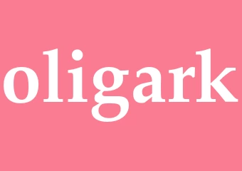 Synonym oligark