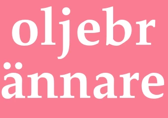 Synonym oljebrännare