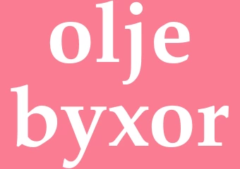 Synonym oljebyxor