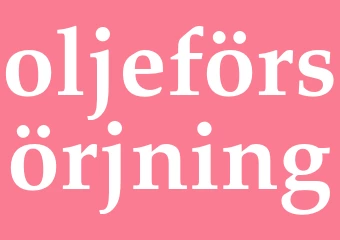 Synonym oljeförsörjning